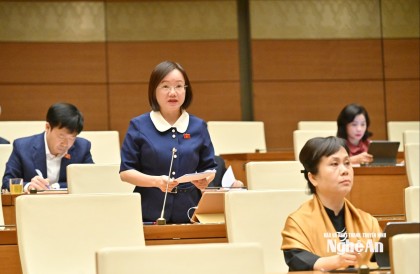 Đại biểu Quốc hội đoàn Nghệ An nêu bất cập khi phí bảo hiểm tiền gửi của quỹ tín dụng bằng ngân hàng thương mại
