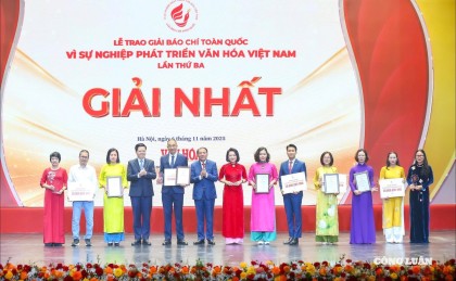 Tôn vinh những tác phẩm báo chí xuất sắc về văn hóa Việt Nam