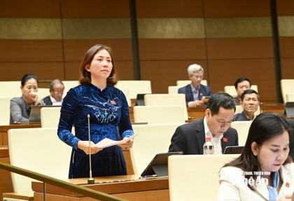 Đại biểu Quốc hội đoàn Nghệ An thảo luận về việc tích hợp 3 Chương...