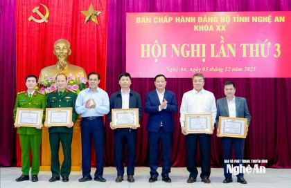 Nghệ An: Tổng kết công tác chuẩn bị và tổ chức Đại hội đại biểu Đảng bộ tỉnh lần thứ XX, nhiệm kỳ 2025-2030