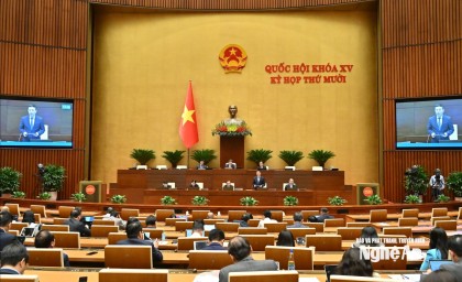 Quốc hội bổ sung nội dung xem xét chủ trương đầu tư cao tốc Vinh - Thanh Thủy vào Chương trình Kỳ họp thứ 10