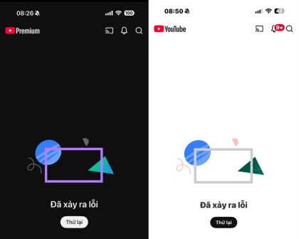 Người dùng toàn cầu không thể truy cập YouTube