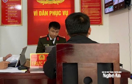 Công an xã Tam Đồng xử phạt 5 triệu đồng đối với cá nhân cung cấp, chia sẻ thông tin giả mạo