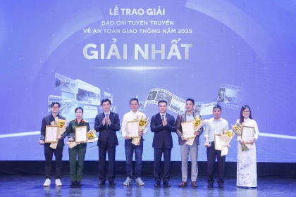 Báo và phát thanh, truyền hình Nghệ An đoạt giải cao tại Giải thưởng Báo chí tuyên truyền về an toàn giao thông năm 2025