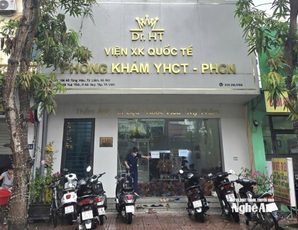 Phòng khám chui ở Nghệ An bị tố “chặt chém’ khách hàng
