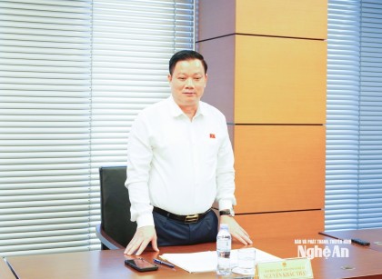 Bí thư Tỉnh ủy Nguyễn Khắc Thận được bầu giữ chức Trưởng Đoàn ĐBQH tỉnh Nghệ An