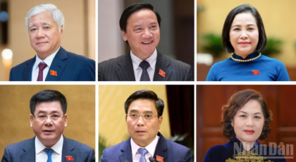 Chân dung 6 Phó chủ tịch Quốc hội khóa XVI