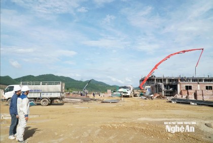 Nghệ An nỗ lực triển khai chiến dịch "90 ngày cao điểm" xây dựng trường nội trú liên cấp