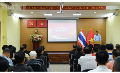 Kỷ niệm 136 năm Ngày sinh Chủ tịch Hồ Chí Minh tại Bangkok, Thái...