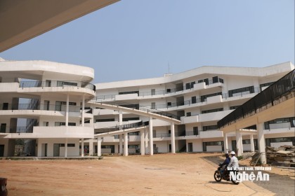 Dự án Trường chuyên Phan Bội Châu giai đoạn 2 sẽ về đích sớm 10 tháng