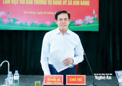 Chủ tịch UBND tỉnh Võ Trọng Hải đôn đốc tiến độ giải phóng mặt...