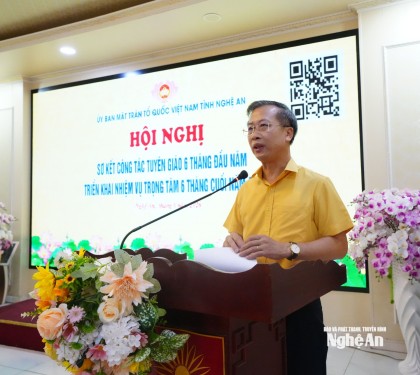 Đẩy mạnh chuyển đổi số trong công tác tuyên truyền của hệ thống MTTQ Việt Nam tỉnh Nghệ An
