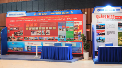 Hội báo toàn quốc 2026: Nhiều gian trưng bày hoàn tất trước thềm khai mạc
