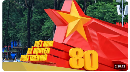 🔴TRỰC TIẾP | CHƯƠNG TRÌNH TỔNG DUYỆT LỄ DIỄU BINH KỶ NIỆM 80 NĂM QUỐC KHÁNH A80  (Nguồn: Thông tin Chính Phủ)