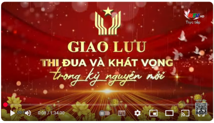 [🔴Trực tiếp] Giao lưu điển hình thi đua yêu nước tỉnh Nghệ An năm 2025 (NTV)