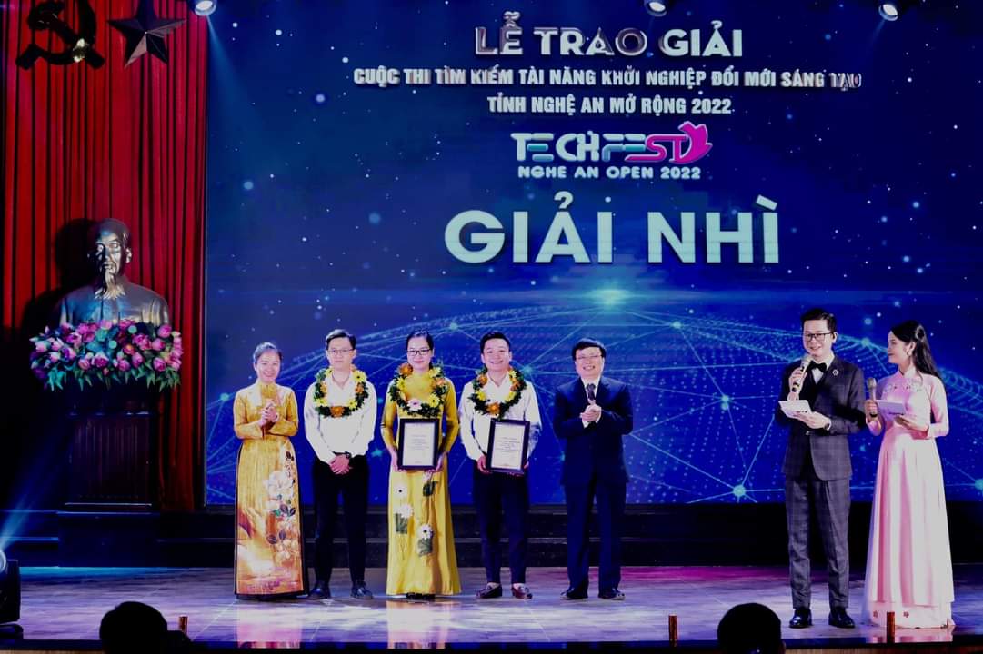 mô hình khởi nghiệp dự án Muối của Hồ Xuân Vinh đạt giải Nhì cấp tỉnh