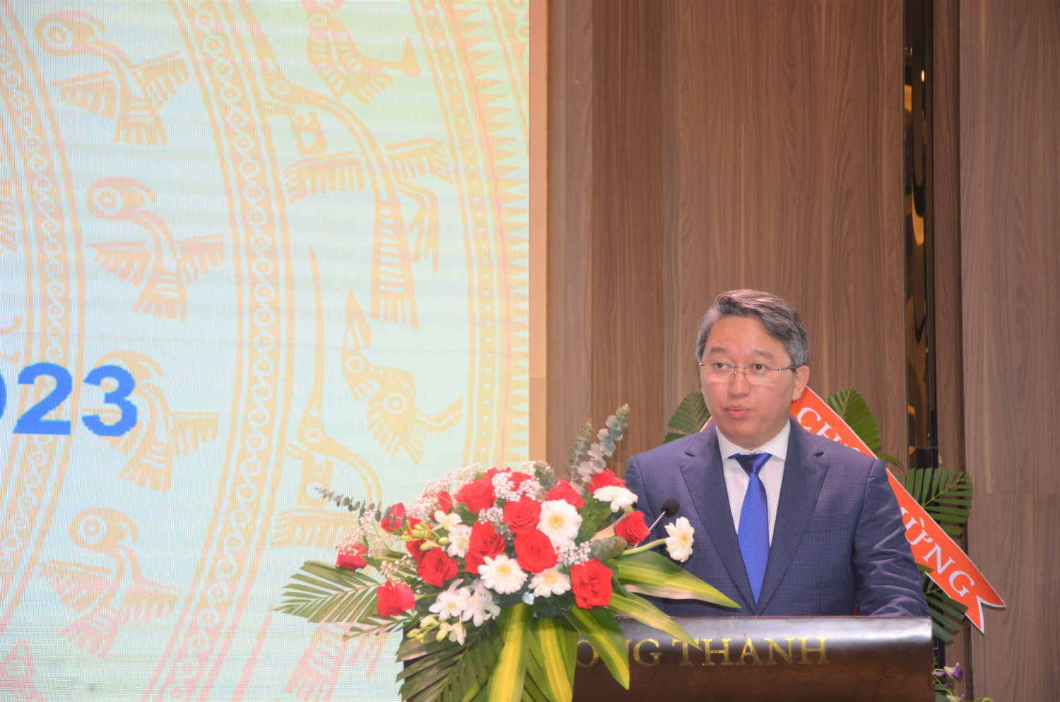 Ông Nguyễn Hải Ninh Bí thư Tỉnh ủy tỉnh Khánh Hòa phát biểu tại Hội nghị