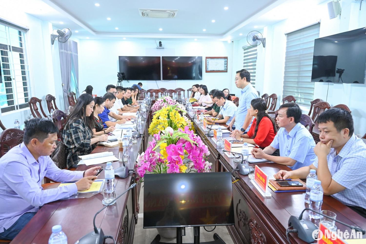 Các cơ quan báo chí đi thực tế tại Thị xã Thái Hoà